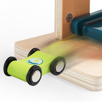 Pista de carros De Madera 4 rampas sencillas 6 Pz Top Bright - 5