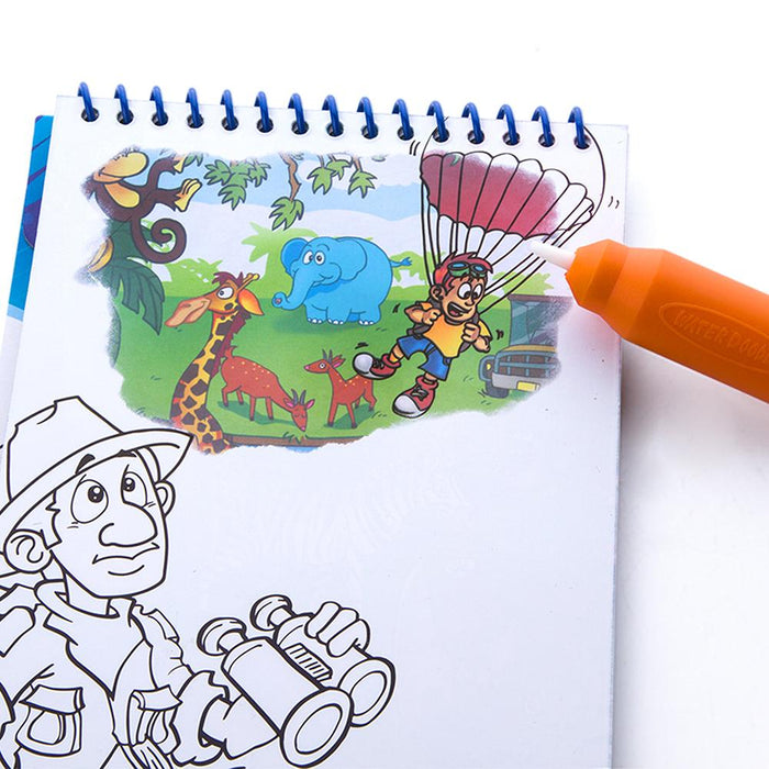 Cuaderno Mágico- Colorear, Borrable, Animal Kingdom Park