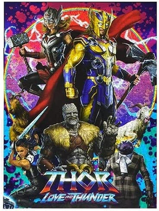 ROMPECABEZAS THOR LOVE AND THUNDER 1000 piezas