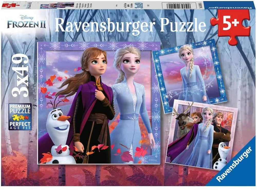 Rompecabezas Frozen II 3x49 piezas Ravensburger