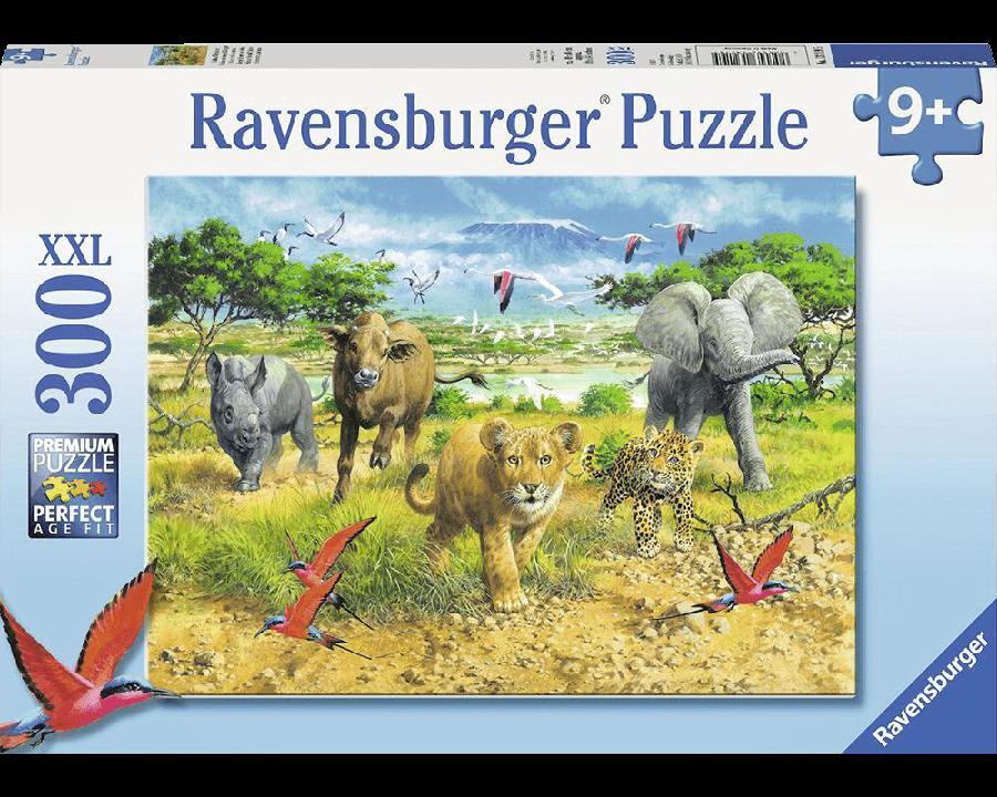 Pequeños Animales Africanos Rompecabezas De 300 Piezas Ravensburger