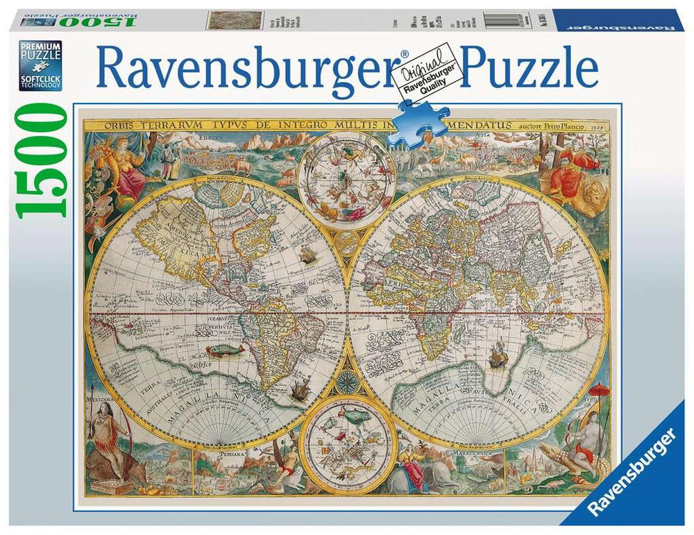 Rompecabezas Mapa Histórico 1500 Piezas