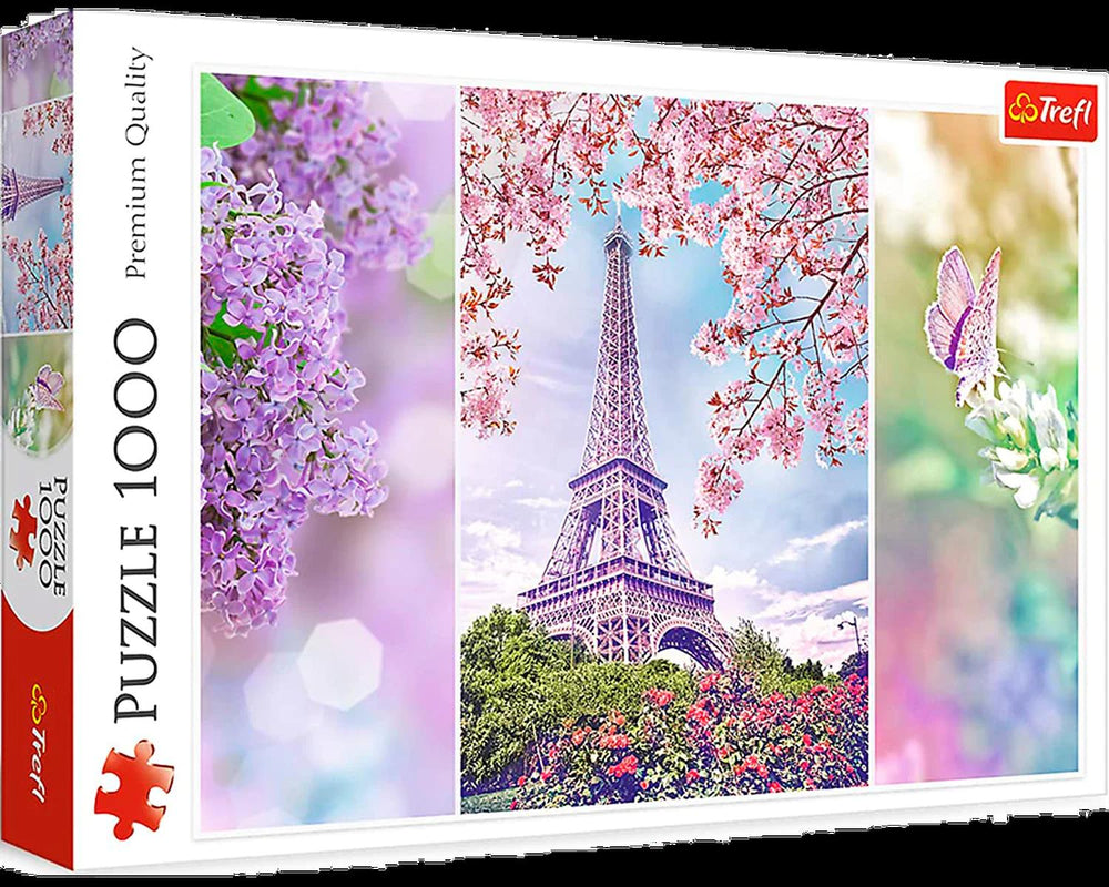 ROMPECABEZAS PRIMAVERA EN PARIS 1000 PIEZAS TREFL