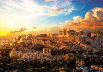 Rompecabezas Acrópolis De Atenas 1000 Piezas Educa