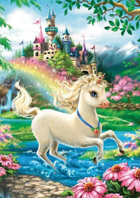 Castillo Y Unicornio Rompecabezas De Ravensburger - 1