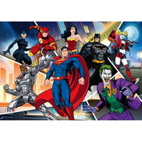 Rompecabezas 104 DC Comics Liga De La Justicia Super Frie 100 Piezas - 2