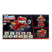 Carros Transformers 2 en 1 DIY Robot y Vehiculo 2 Piezas - 5