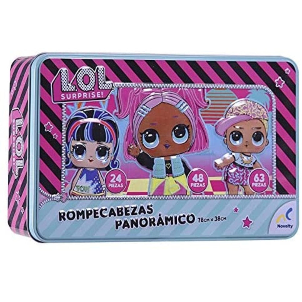 Rompecabezas 3 en 1 Lol Surprise Panorámico Pin Metálico