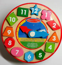 Reloj Aprende La Hora - Shape Sorting Clock - 2