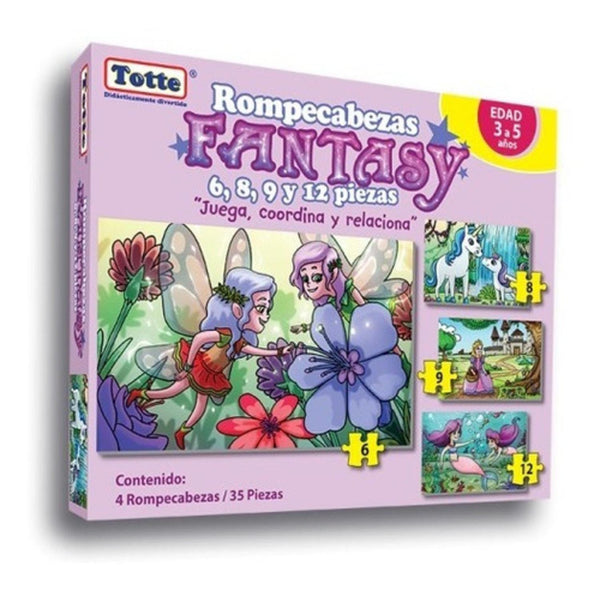Rompecabezas Fantasy Progresivo