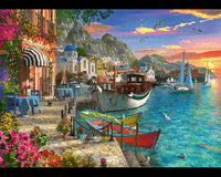Rompecabezas Atardecer Griego 1000 Piezas Ravensburger - 2