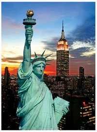 ROMPECABEZAS ESTATUA DE LA LIBERTAD, NUEVA YORK 1000 PIEZAS TOMAX - 2