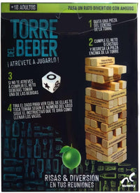 Juego De Bebida Torre Del Beber Madera +18 años - 4
