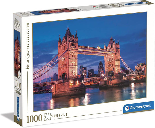 Rompecabezas Tower Bridge por la Noche 1000 Piezas