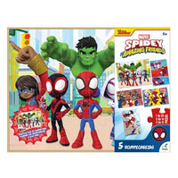 Rompecabezas 5 en 1 Spidey y sus Amigos - 3