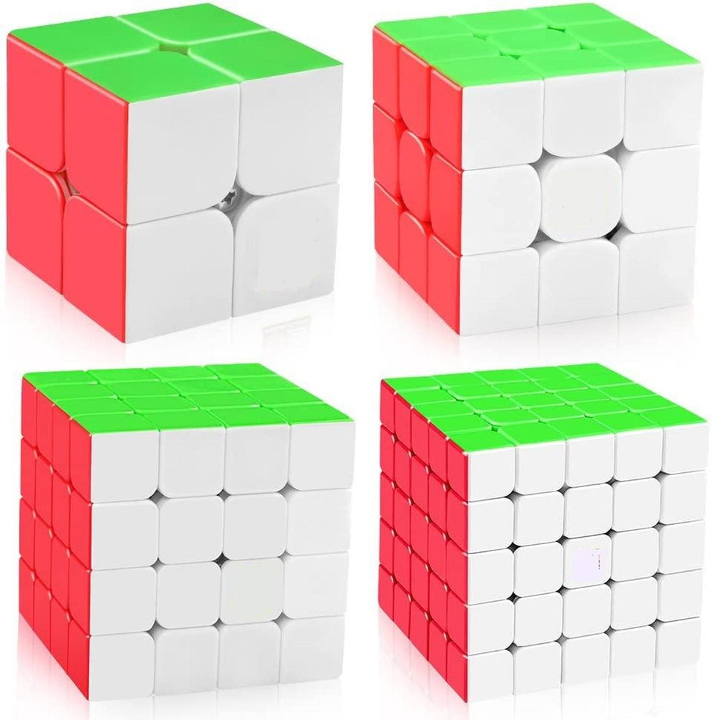 Set Cubos Magicos 2 + 3 + 4 + 5 - Meilong Anti Estres
