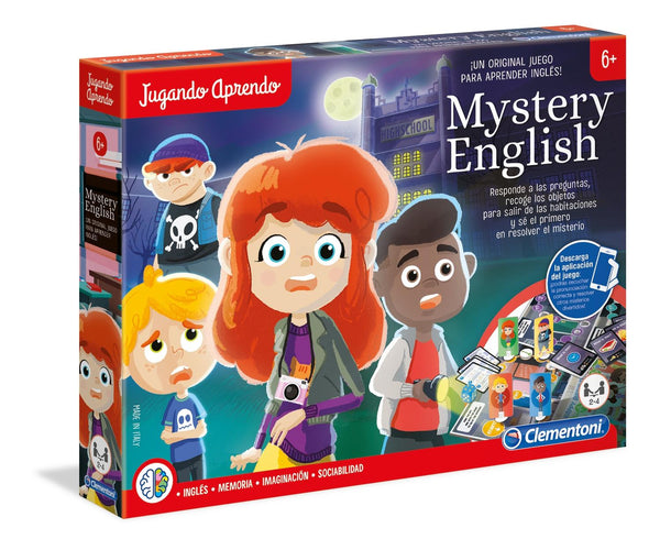 Juego De Mesa Mystery English Memoria Clementoni