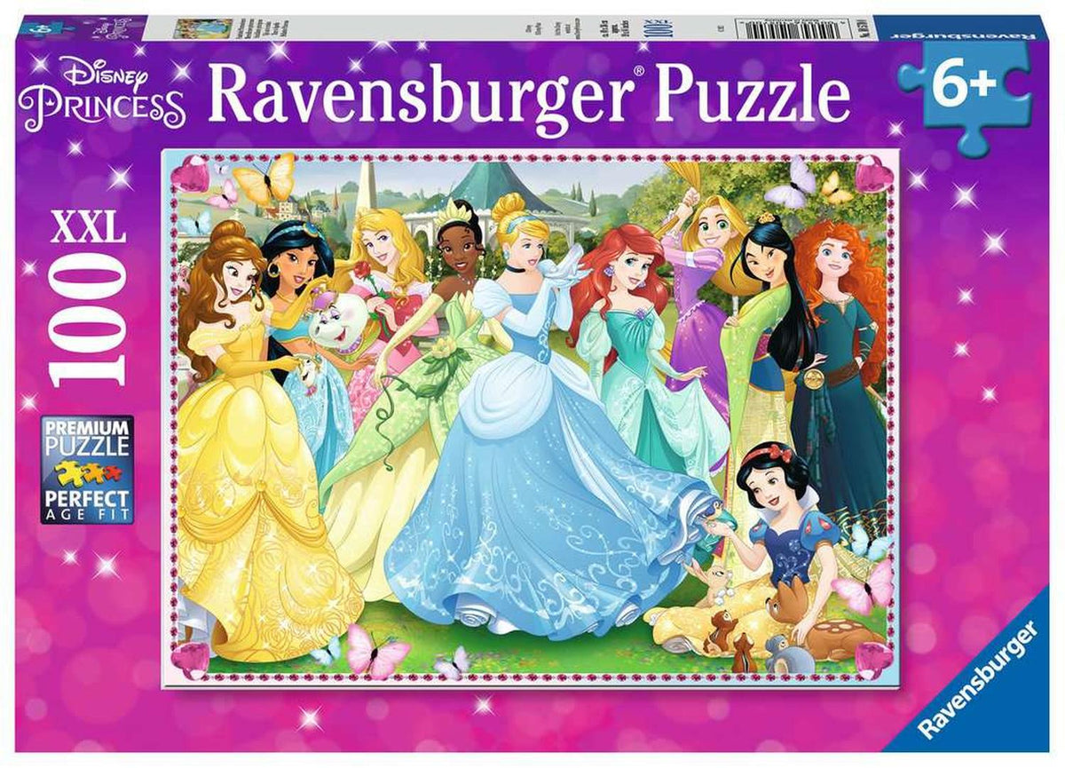 Rompecabezas Princesas Disney 100 Piezas XXL Ravensburger — DidactiJuegos