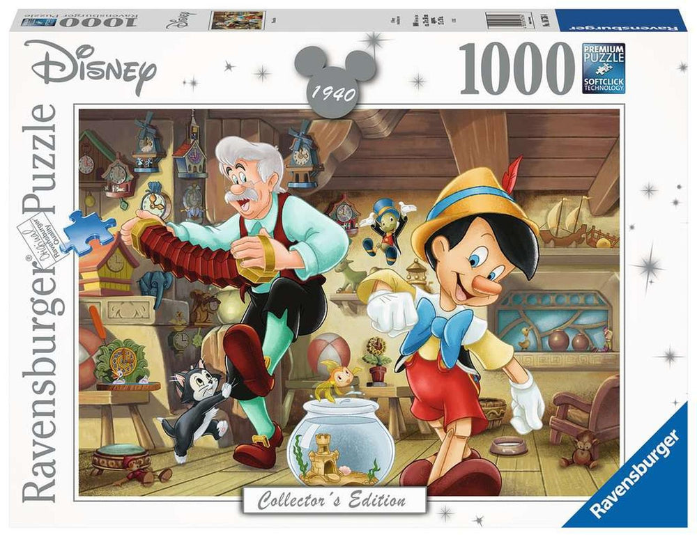 Rompecabezas Pinocho (1940) 1000 Piezas Ravensburger