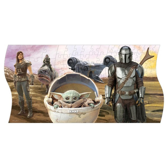 Rompecabezas Mandalorian Panorámico 3 En 1 Estuche Metálico