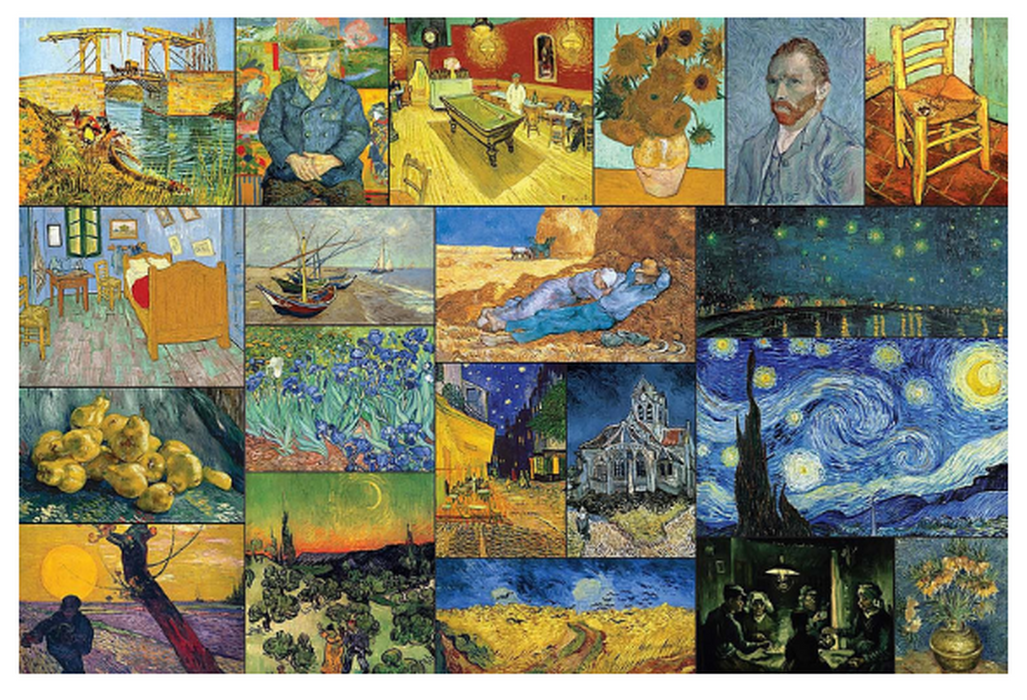 Rompecabezas Van Gogh: Colección 1000 Piezas Tomax