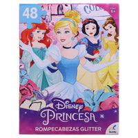 Rompecabezas Glitter Princesas De Disney 48 Piezas - 3