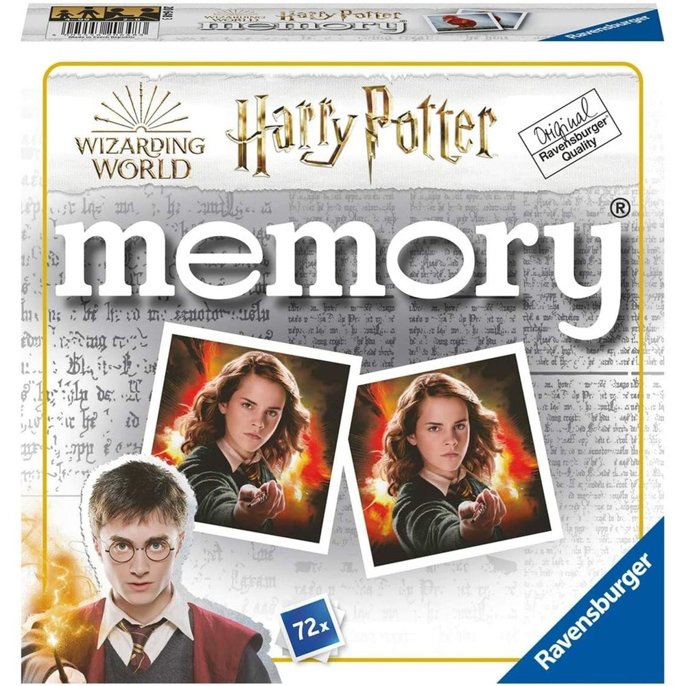 Juego De Memoria Harry Potter Magia Familiar 72 Piezas