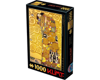 Rompecabezas Klimt: El Abrazo 1000 Piezas D-Toys - 1