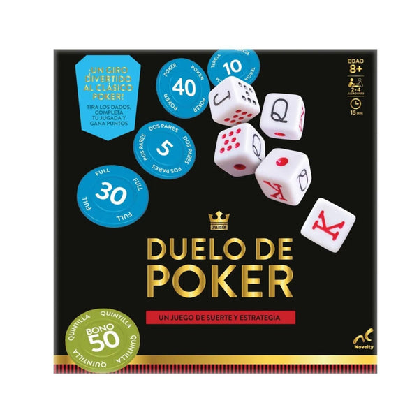 Juego De Mesa Duelo De Poker, Dados, Azar