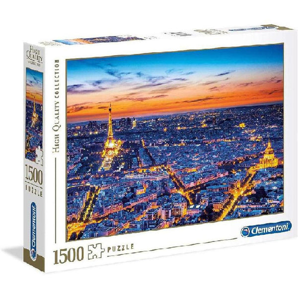 Rompecabezas Vista De París 1500 Piezas Clementoni