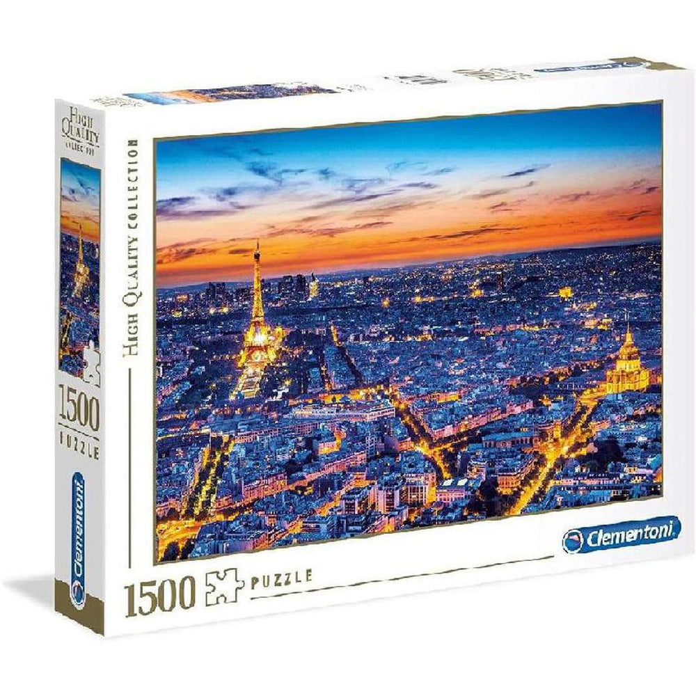 Rompecabezas Vista De París 1500 Piezas Clementoni