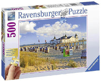 Playa En Ahlbeck Alemania Rompecabezas De 500 Piezas Ravensburger - 1
