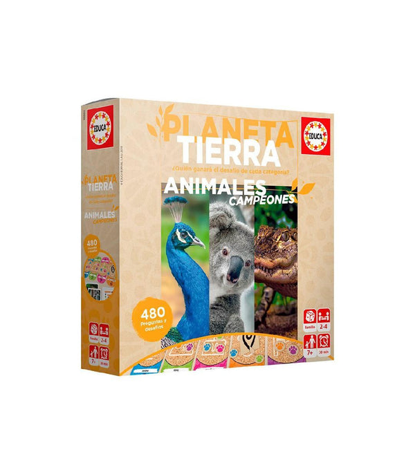 PLANETA TIERRA ANIMALES CAMPEONES