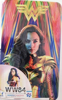 Coleccionable En Tin Wonder Wom Rompecabezas De 100 Piezas Novelty - 1