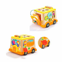Autobús Escolar De Actividades, Madera, Didáctico 1 Pieza - 6