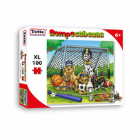 Rompecabezas Perros Deportistas 100 Pz - 1