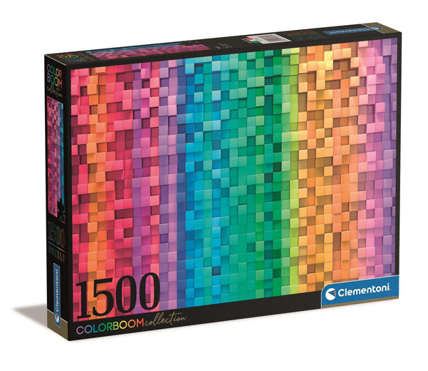 Rompecabezas Colorboom Pixel 1500 piezas Clementoni