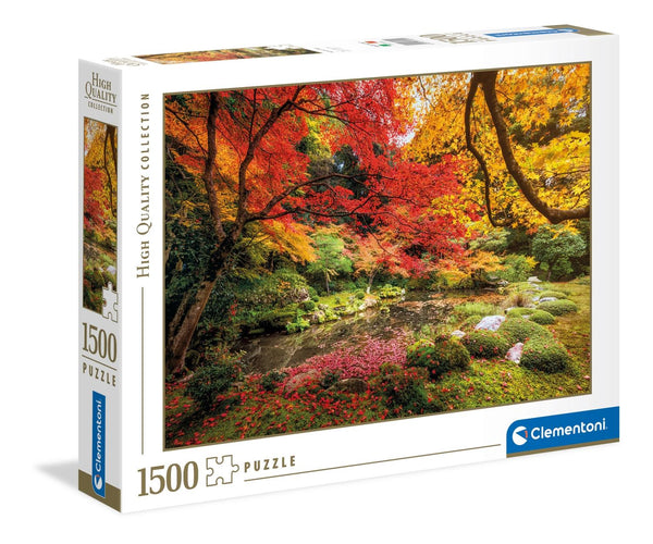 Rompecabezas Parque En Otoño 1500 Piezas Clementoni