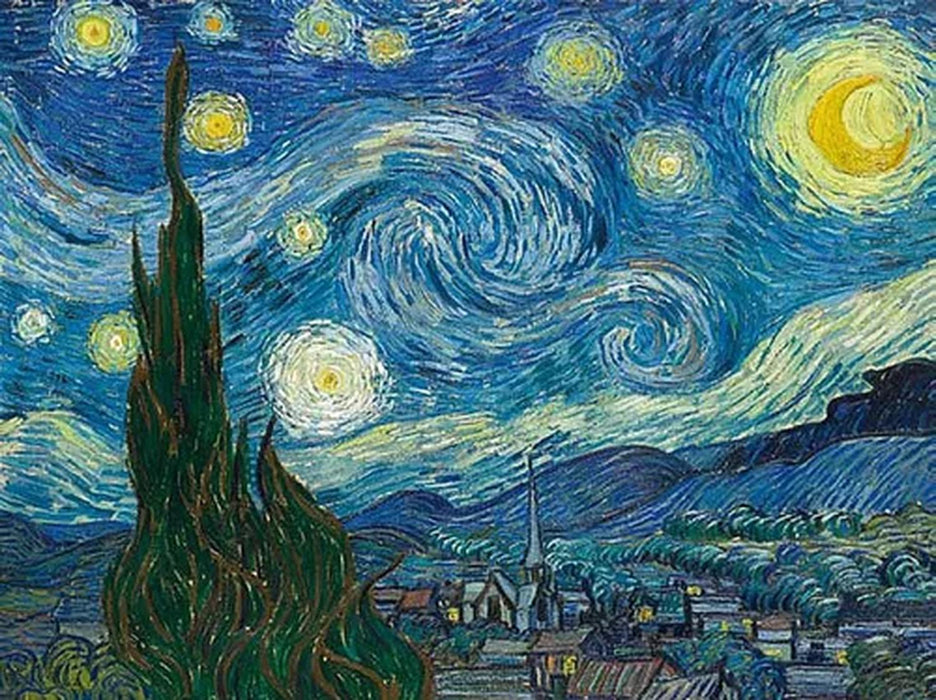 Rompecabezas Van Gogh: Noche Estrellada 1500 Piezas Ravensburger