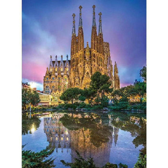 Rompecabezas Barcelona Sagrada Familia 500 Piezas Clementoni