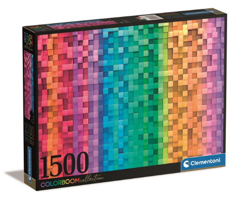 Rompecabezas Colorboom Pixel 1500 piezas Clementoni