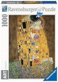 Rompecabezas Klimt: El Beso 1000 Piezas Ravensburger - 1