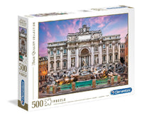 Rompecabezas Fuente De Trevi 500 Piezas Clementoni - 1