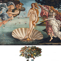 Rompecabezas Botticelli Nacimiento De Venus Arte 1000 piezas - 2