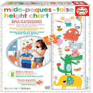 Puzzle Mide Peques Lemon Ribbon Rompecabezas De Educa