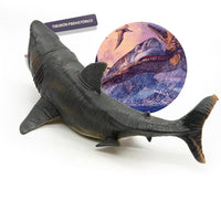 Figura de Dinosaurio Tiburon Prehistórico Jurassic 30 cm - 6