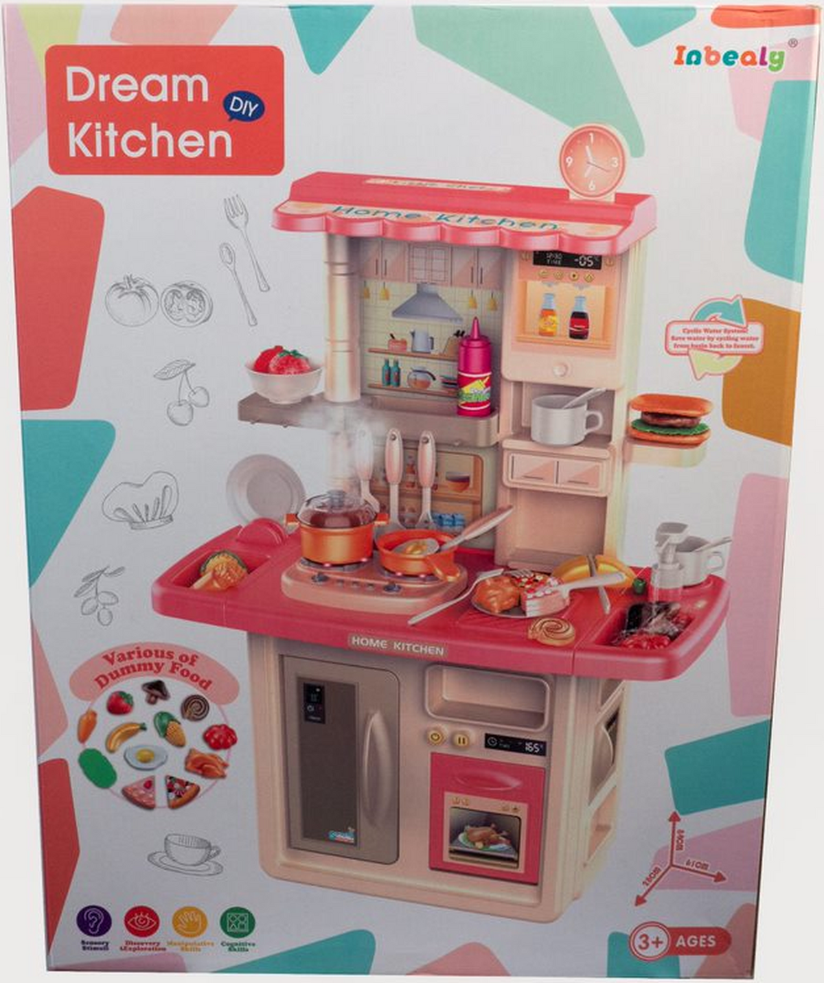 Juego De Cocina Grande Con Accesorios DIY Dream Kitchen DidactiJuegos