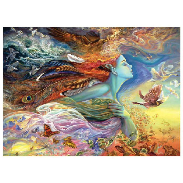 Rompecabezas Josephine Wall: Espíritu De Vuelo 1000 Piezas
