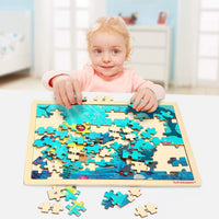 Rompecabezas De Madera Para Niños Del Mar 100 Pz Top Bright - 7