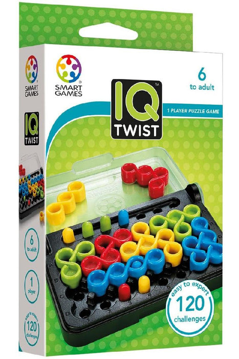 Juego De Mesa IQ Twist 120 Retos Smart Games